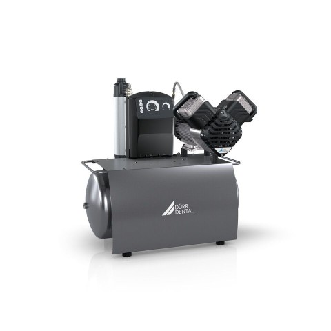 Compresor Duo Tandem cu membrana de uscare si 1 agregat DURR DENTAL