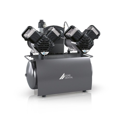 Compresor Duo Tandem cu membrana de uscare si 2 agregate DURR DENTAL