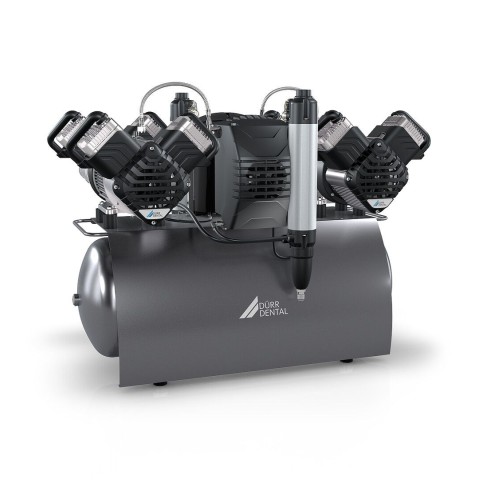 Compresor Quattro Tandem cu 2 membrane de uscare si 2 agregate DURR DENTAL
