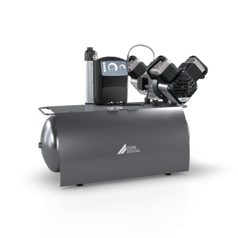 Compresor Quattro Tandem cu membrana de uscare si 1 agregat DURR DENTAL