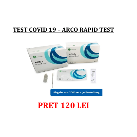 TEST PCR RAPID TEST COVID 19- ARCO