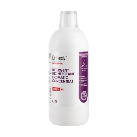 Detergent dezinfectant enzimatic concentrat pentru instrumentar medical Klintensiv