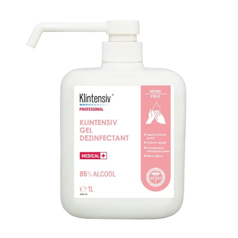 Gel dezinfectant profesional pentru maini Klintensiv