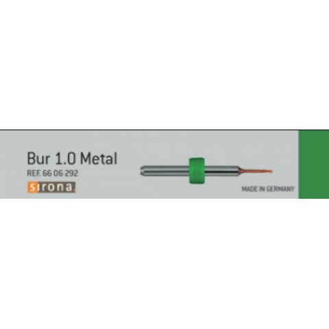 Burghie Bur 1.0 Metal - Sirona - pentru inLab MC X5