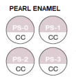 Ceramica metalica Creation CC - Pearl Enamel - PS-0/ PS-1/ PS-2/ PS-3 -  Creation Willi Geller