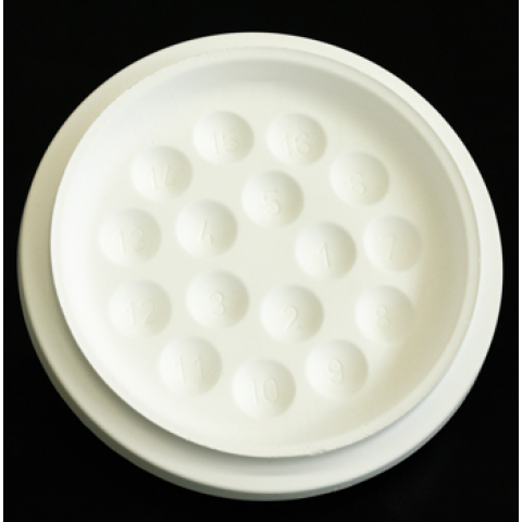 Placa de sinterizare, jgheab Ø 100 mm - Dekema