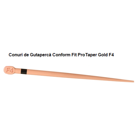 Conuri de Gutaperca Conform Fit ProTaper Gold F4 - Sirona