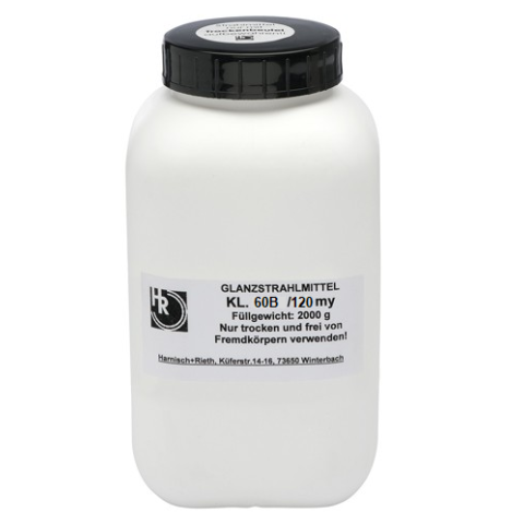 Material de sablare Clasa 60B/120 - 2 kg - Harnisch+Rieth Dental