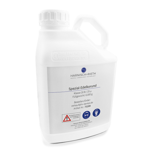 Material de sablare Clasa 20B/25 - 6 kg - Harnisch+Rieth Dental