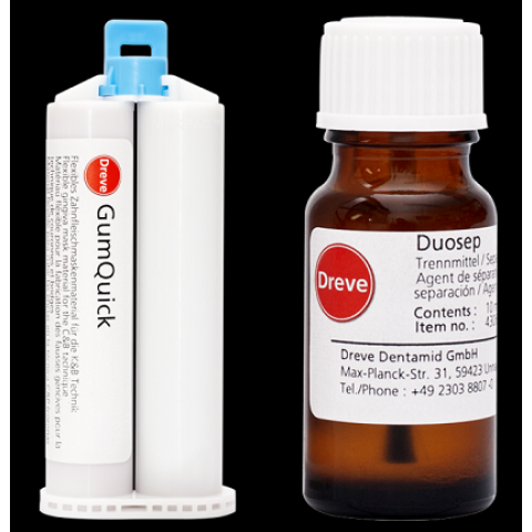 Set material masca gingivala GumQuick - Dreve