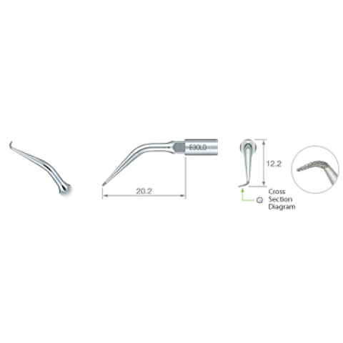 Ansa detartraj Endodontie - ultrasunete E30LD