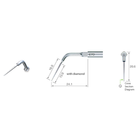 Ansa detartraj Endodontie - ultrasunete E7D