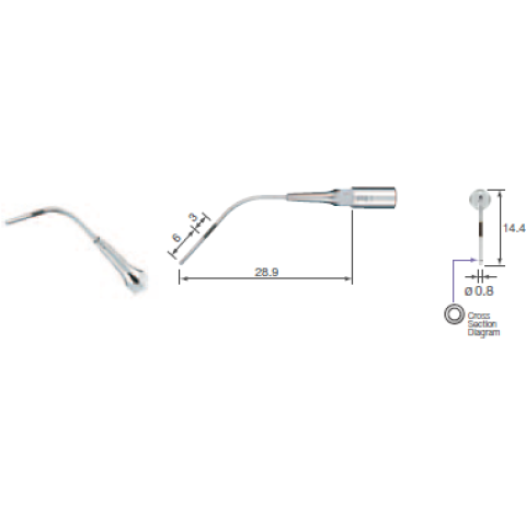 Ansa detartraj Perio - ultrasunete P41