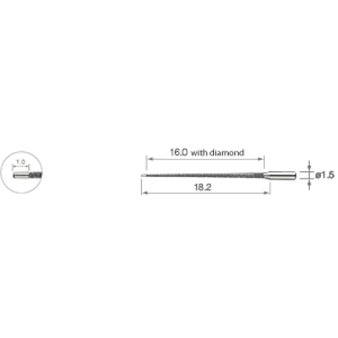 Ansa detartraj Endodontie - ultrasunete V-S51D