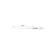 V files Endodontie - pneumatic (pe aer) 23 mm/V-U20