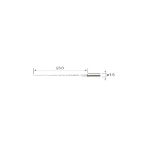 V files Endodontie - pneumatic (pe aer) 23 mm/V-U20